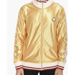 Moncler Moncler 8 X Palm Angels Contrasting Band Zip-Up Sweatshirt Yellow, Moncler