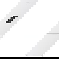 Combina frigorifica Samus SCW506NFDE, 324 litri, Full No Frost, Dozator de apa, Control electronic cu LED-uri, Clasa energetica E, 3 sertare la congelator, Alb