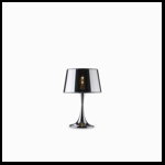 Veioza London Mare, 1 bec, dulie E27, D:320 mm, H:485 mm, Crom, Ideal Lux