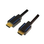 CABLU video LOGILINK, HDMI (T) la HDMI (T), 3m, conectori auriti, rezolutie maxima 4K UHD (3840 x 2160) la 30 Hz, negru