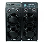 Set boxe Twin Sound 20inch PMPO 3000W RMS 2x 150W Negru, Samus