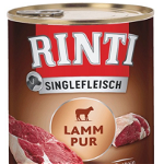 RINTI Singlefleisch Lamb Pure conserva monoproteica, cu miel 800 g, RINTI