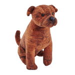 Caine de salvare cu sunet STAFFORDSHIRE BULL TERRIER - Jucarie Plus Wild Republic 14 cm, WILD Republic