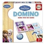 Domino Educa Disney Frozen, 28 piese, din lemn