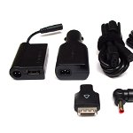 Genuine Targus Dell Tablet XPS 12 & 13 Car Adapter 90W + USB Charger, Ugreen