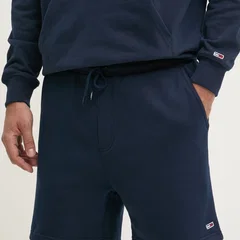 Tommy Jeans pantaloni scurți de trening pentru bărbați, cu bumbac, Tommy Jeans