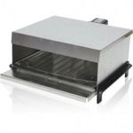 Gratar pentru felii Rubino PG-06l, 800W, Grill cu maner, Argintiu, Rubino