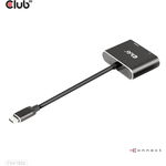 Splitter Club 3D Club3D CSV-1552 (hub MST USB3.2 Gen2 Type-C (DP&amp