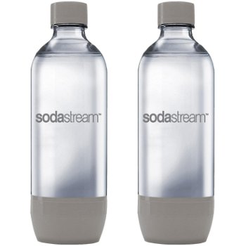 Set 2 sticle plastic SodaStream Play&Source, 1L (Transparent), SodaStream