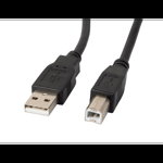 Lanberg cable USB 2.0 AM-BM with ferrite 3m black, LANBERG
