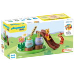 Playmobil PM71317 1.2.3 Disney gradina cu albine a lui Winnie si Tigger, PlayMobil