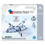 Set magnetic Magna-Tiles ICE Transparent 16 piese