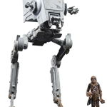 Figurina Articulata Star Wars Vintage Roj AT-ST & Chewbacca, Star Wars