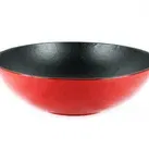 Tigaie wok Magefesa-Ferro Eco, fonta, 30x9 cm, rosu