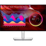 Monitor LED IPS Dell 23.8", Full HD, DisplayPort, Vesa, Argintiu