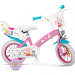 Bicicleta pentru copii 12" Peppa Pig
