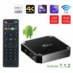 TV Box X96 Mini 4K Quad-Core 2GB RAM 16GB ROM Suport TV sau perete KODI WiFi HDMI Android 7.1.2 Prelungitor IR tv box-1471