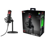 Trust Gaming GXT 256 Exxo USB Streaming Microphone for PC, Laptop and PS4 - Black