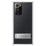Husa Originala Samsung Galaxy Note 20 Ultra Transparenta Cu Stand Metalic Pe Spate- Ef-jn985ct