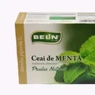 Ceai de plante Belin Menta, 80 plicuri, 104 gr., Belin