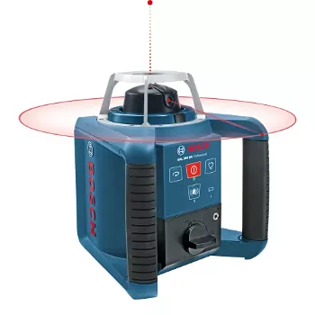 Nivela laser rotativa Bosch Professional GRL 300 HV, 0.1 mm/mp, 2x1.2V, BOSCH