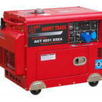 GENERATOR DIESEL MONOFAZAT 5,0 kVA AGT 6851 DSEA