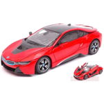 Rastar - Masinuta BMW I8 , Metalica,  Scara 1:24, Rosu