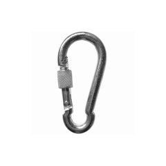 Carabinieră simplă Pösamo 100x10 mm, oțel zincat galben