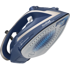 Fier de calcat Tefal FV6830, 2800W, 50g/min abur, gri-albastru Fier de calcat Tefal FV6830, 2800W, 50g/min abur, gri-albastru