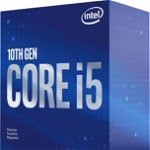 Procesor Intel® Core™ i5-10400F Comet Lake, 2.9GHz, 12MB, fara grafica integrata, Socket 1200, Intel