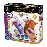 Joc creativ D-Toys ColorMe Plus Animals Iepuras si bufnita