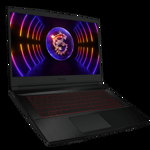 Laptop MSI Gaming Thin GF63 12VF cu procesor Intel® Core™ i5-12450H pana la 4.4 GHz, 15.6", Full HD, IPS, 144Hz, 16GB DDR4, 1TB SSD, NVIDIA® GeForce RTX 4060 8GB GDDR6,No OS, Black, MSI
