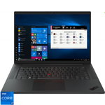 Laptop Lenovo ThinkPad P1 G4 cu procesor Intel Core i7-11800H, 16", WQXGA, 16GB, 1TB SSD, NVIDIA RTX A2000 4GB, Windows 10 Pro, Negru