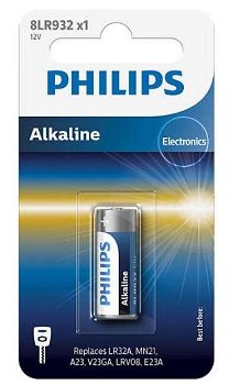 Baterie Philips Alkaline 8LR932, 12V, 1 buc, Philips