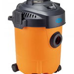 Aspirator multifunctional Limpio LWD-12P, 1100 W, Putere de aspirare 170 W, 6 L (Negru/Portocaliu), Limpio
