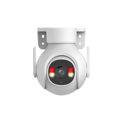 Camera IP Wi-Fi Rotativa Dahua, Pentru exterior, 3MP, Lentila 3.6mm, Smart Dual Light, Microfon si Difuzor, MicroSD, IP66 - IPC-P3B-PV, Dahua