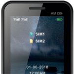 Telefon mobil MaxCom MM139 Dual SIM Black mm139 black