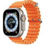 Ceas smartwatch NYTRO S8 Ultra Max, 49mm Touchscreen, Senzori Monitorizare, Functie Telefon, Orange, HRYFINE