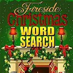 Fireside Christmas Word Search: Easy Large Print Puzzle Book for Adults &amp