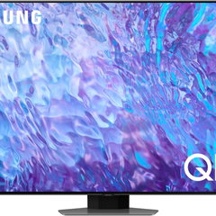 Televizor qled samsung smart qe65q80ca seria q80ca, 65inch, ultra hd 4k, carbon silver