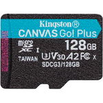 Card Memorie 128GB microSDXC Canvas Go Plus 170R A2 U3 V30  Negru, Kingston