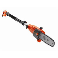 Fierastrau telescopic (emondor) electric cu lant Black & Decker PS7525, putere 800 W, lama 25 cm, viteza lant 11m/s