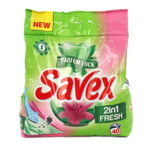 Detergent pudra pentru haine/rufe, 2 in 1 Fresh , 40 spalari, 4kg Savex - Semana, Savex