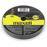 Cd-r maxell 700mb, 80min, viteza 52x, 10 buc, spindle, "cd-r-700mb-52x-shr10-mxl"