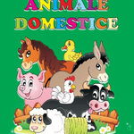 Animale domestice. Carte de colorat