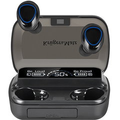 Casti Audio Wireless Kruger&Matz Tip In Ear Difuzor de 8mm Timp de redare 3h si Capacitate Cutie de 4 Incarcari Complete