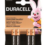 Duracell Baterii R3 4 buc Lasts Longer Alkaline