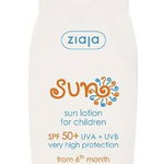 Lotiune de plaja pentru copii SPF50+ 6 luni, Ziaja, 125ml