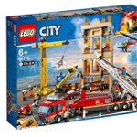 LEGO - Set de constructie Divizia pompierilor din centrul orasului , ® City, Multicolor
