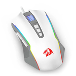 Mouse Gaming Redragon Ranger Basic, Wired, iluminare RGB (Alb/Gri), Redragon
